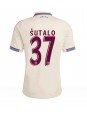 Billige Ajax Josip Sutalo #37 Tredjedrakt 2025-26 Kortermet